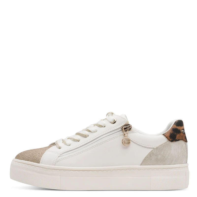 Sneaker mit Plateausohle