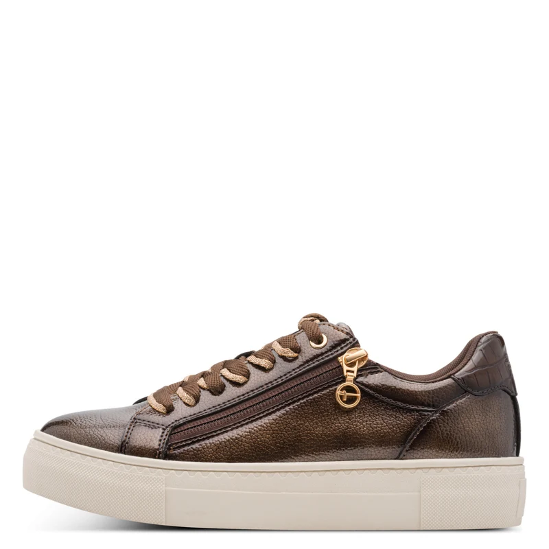 Sneaker mit Plateausohle