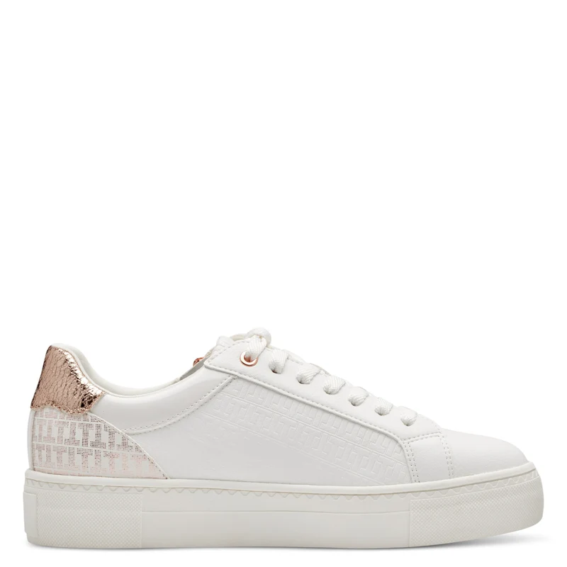 Sneaker mit Plateausohle