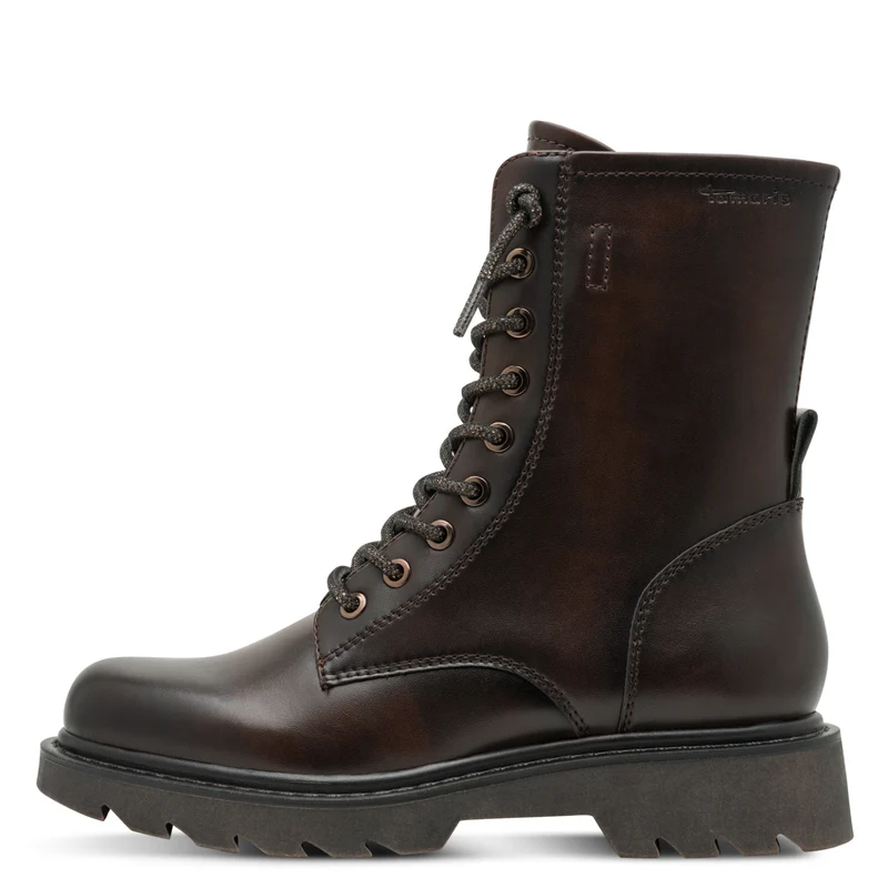 Stiefelette mit Plateau