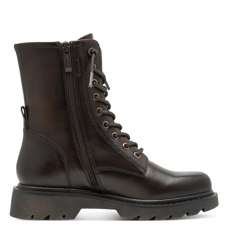 Stiefelette mit Plateau