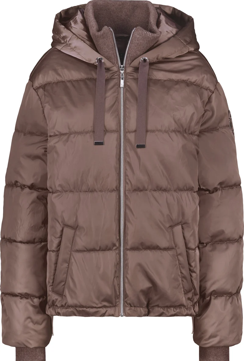 Steppjacke mit Kapuze
