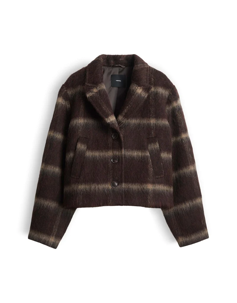 NAKARO Kurzjacke aus Alpaka Mix