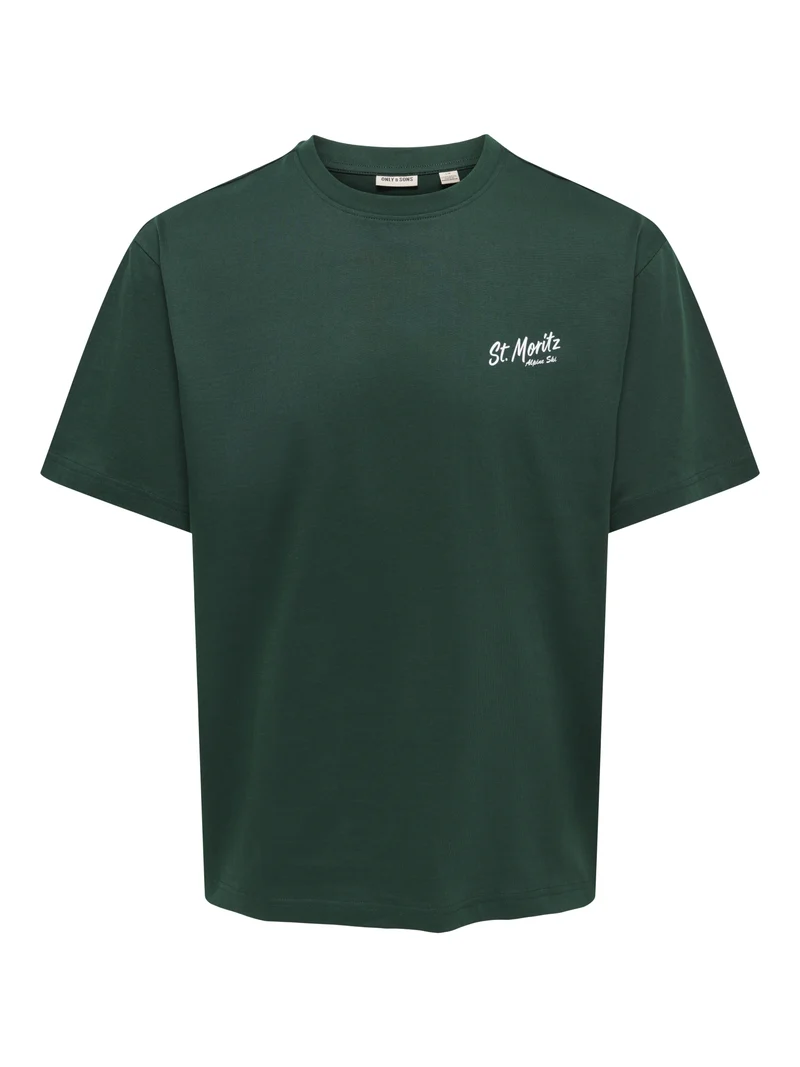 ONSFRED LIFE T-Shirt mit Print