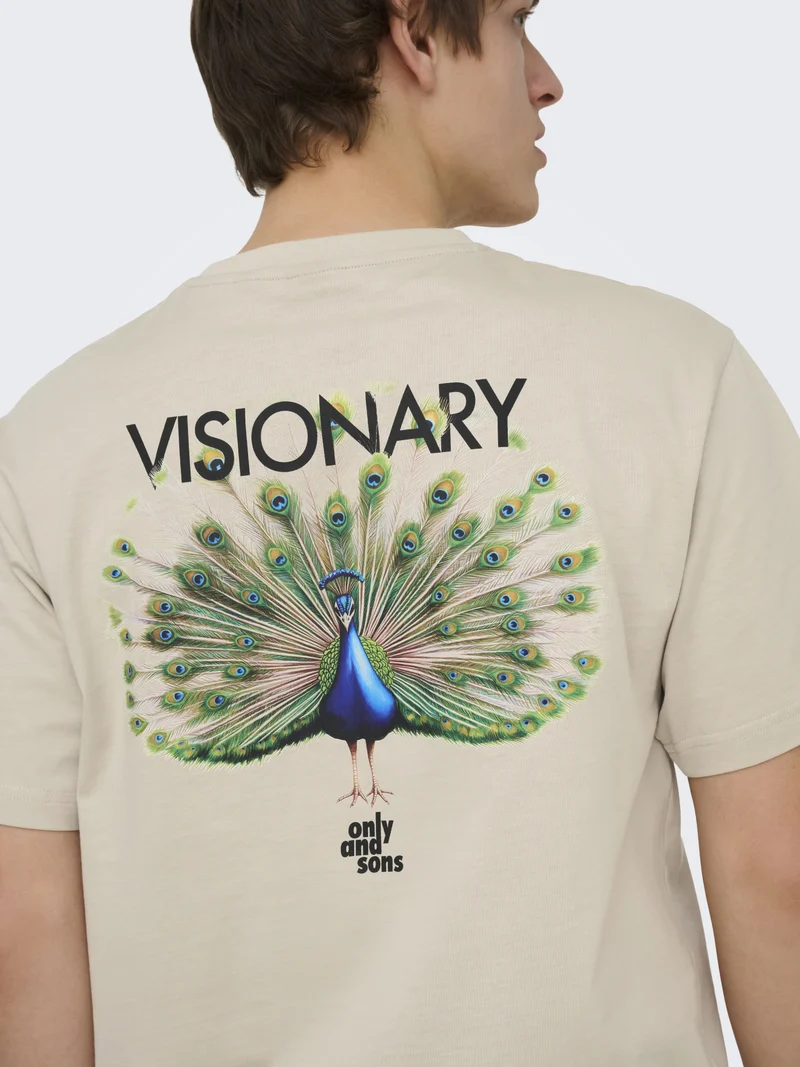 ONSFRED LIFE T-Shirt mit Print