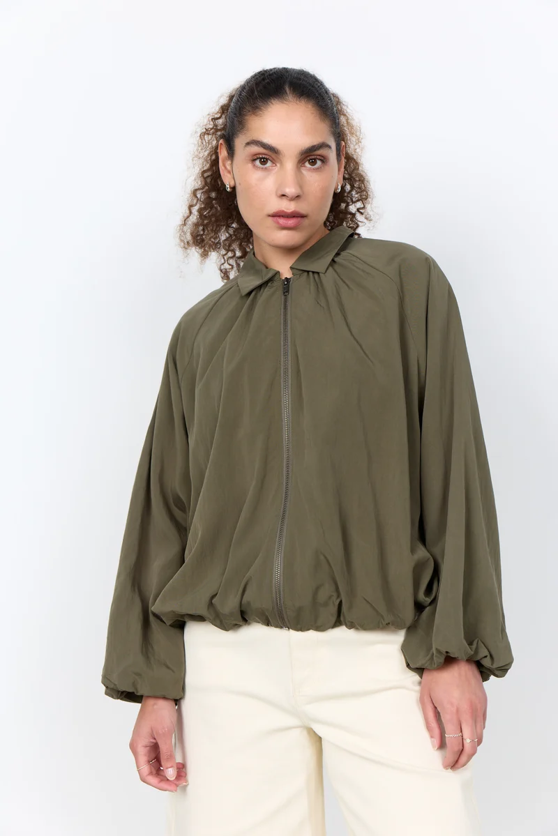 SC-GADIR 3 Jacke mit Reißverschluss und klassischem Kragen