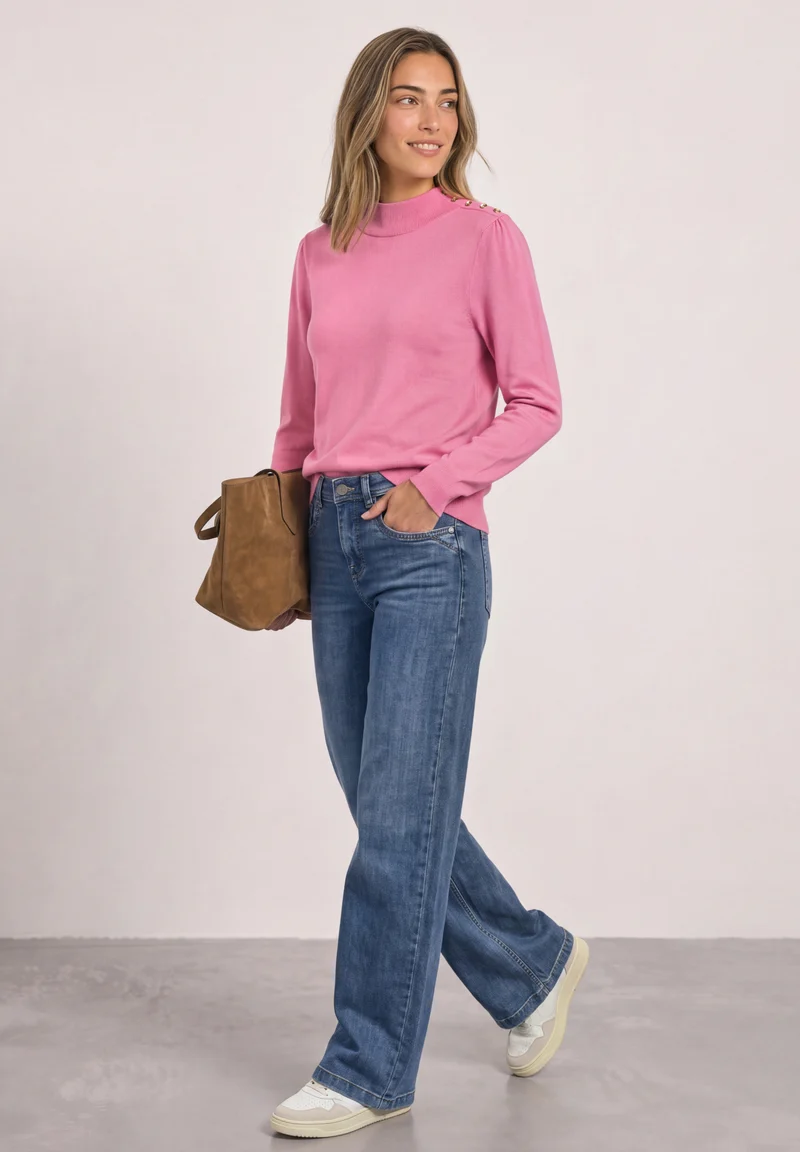 Pullover mit Turtle Neck