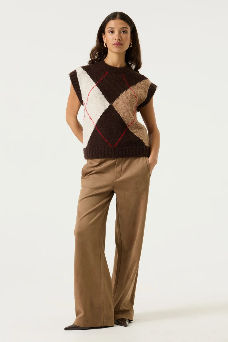 Garcia Hose aus Sweatstoff mit weitem Bein