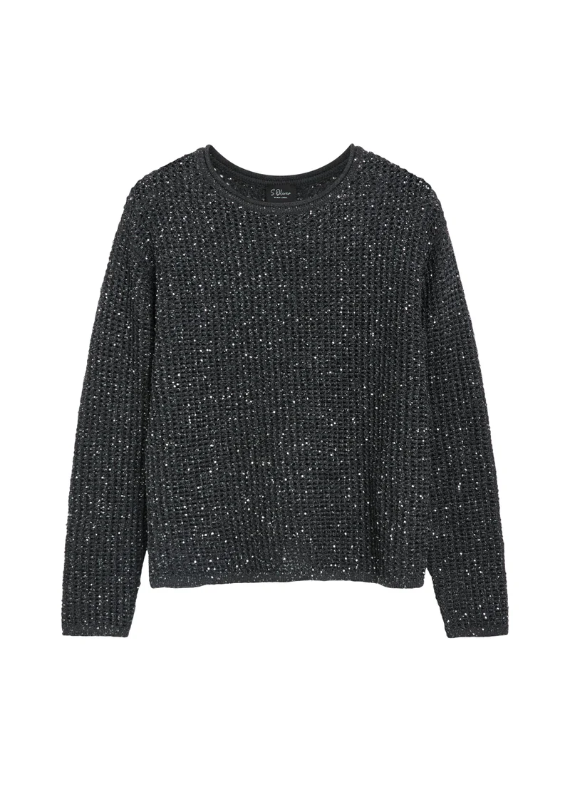 s.Oliver Strickpullover mit Ajourmuster