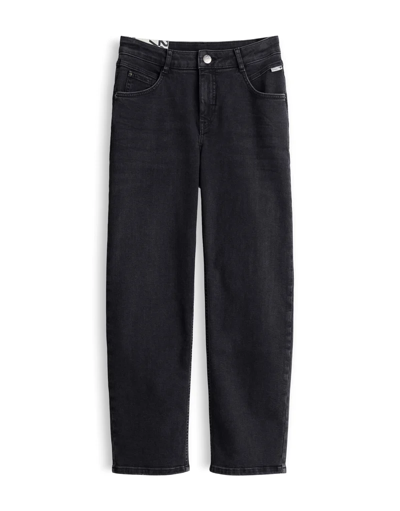 MINAH HONESTY Straight Jeans – Dark Grey