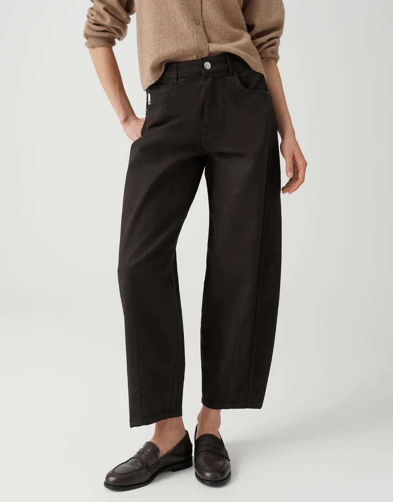 LISSIE BOLDI Barrel Jeans aus Feincord