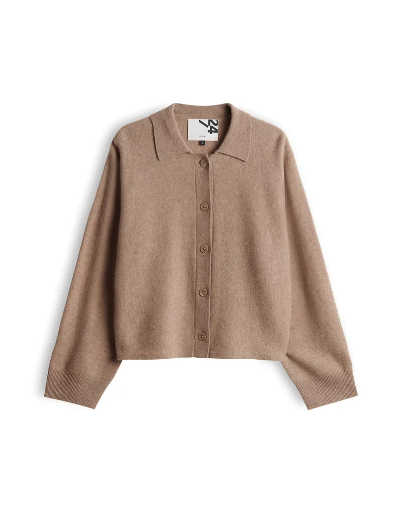 DULENA Strickcardigan aus reiner Wolle
