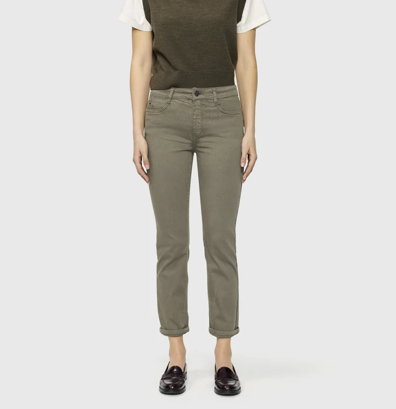 DREAM Straight Fit Jeans mit Turn-up