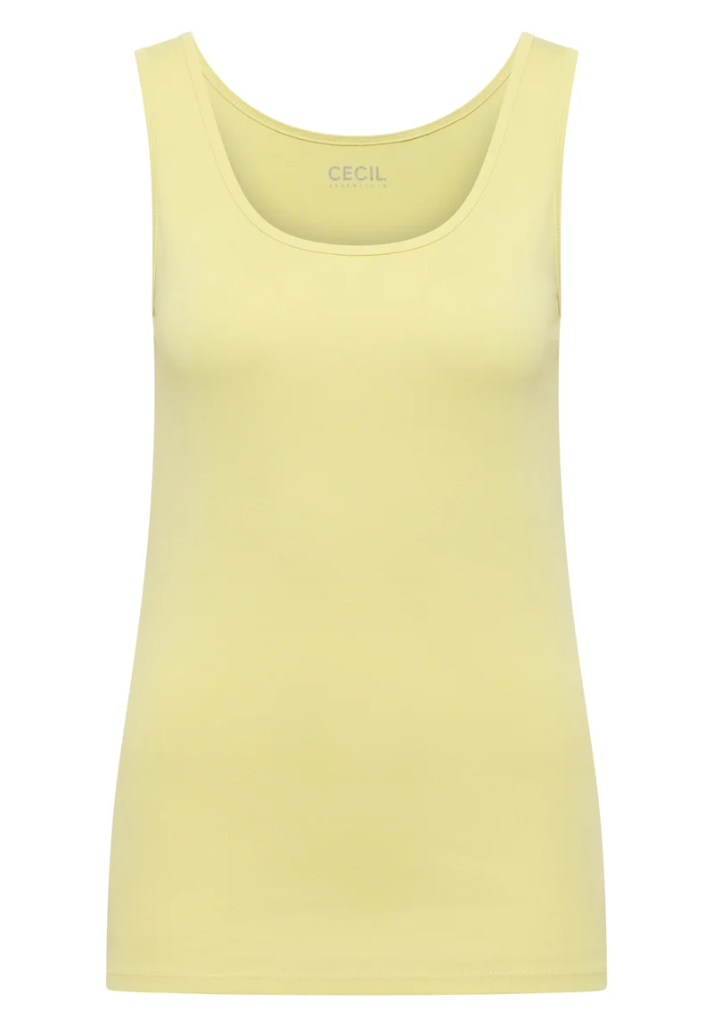 LINDA Basic Top aus reiner Baumwolle