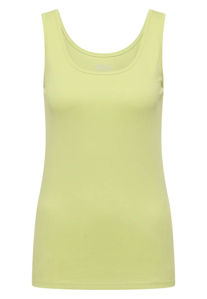 LINDA Basic Top aus reiner Baumwolle