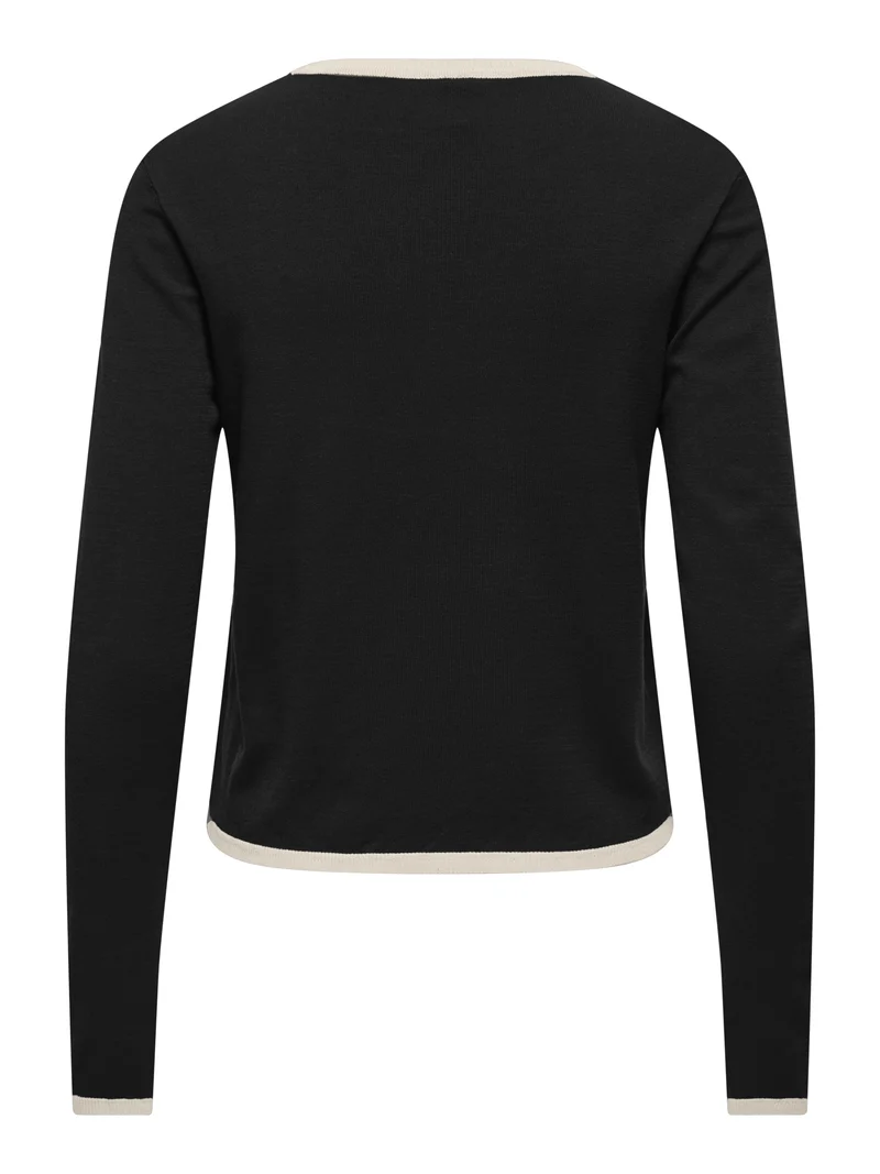 ONLCONTA Flachstrick-Pullover
