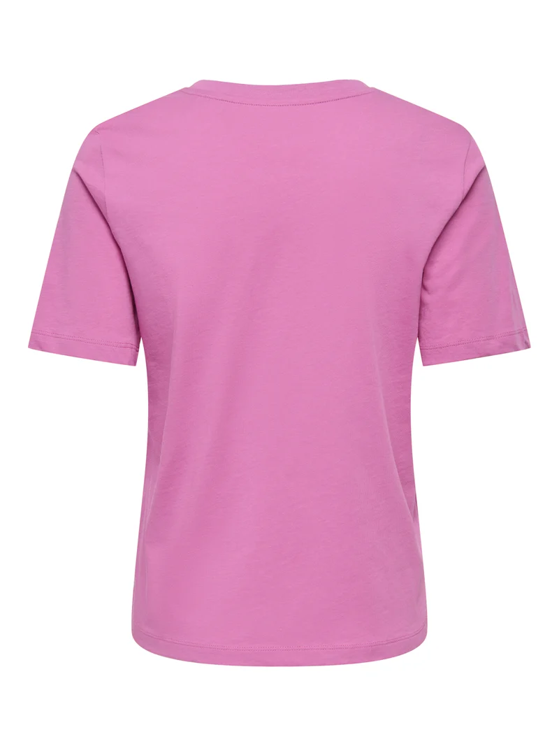ONLHAPPY Basic-T-Shirt