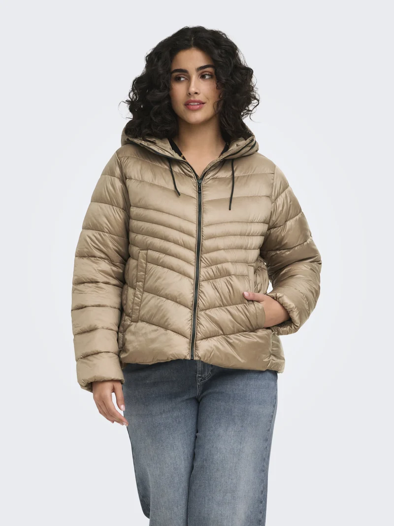Curve Steppjacke aus Nylon