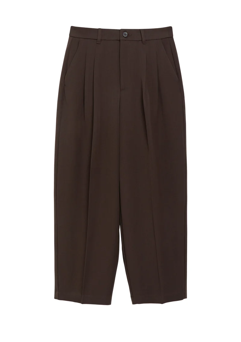 s.Oliver Twill-Hose mit Barrel Leg