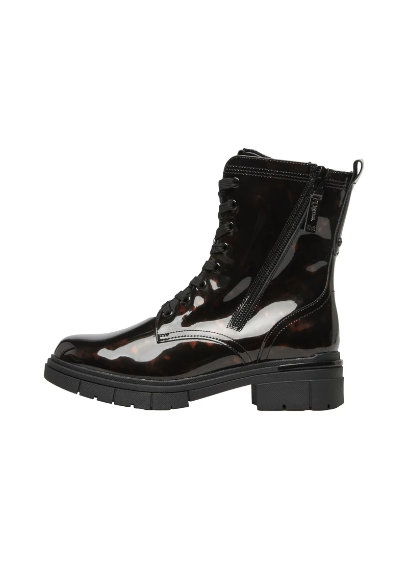 Stiefel in Leder-Optik