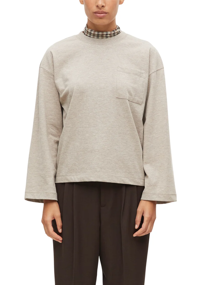 s.Oliver T-Shirt mit weitem Arm