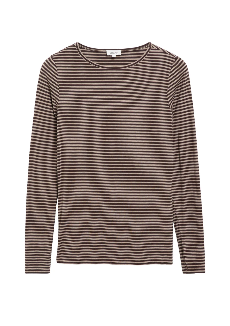 s.Oliver Langarmshirt aus weichem Jersey