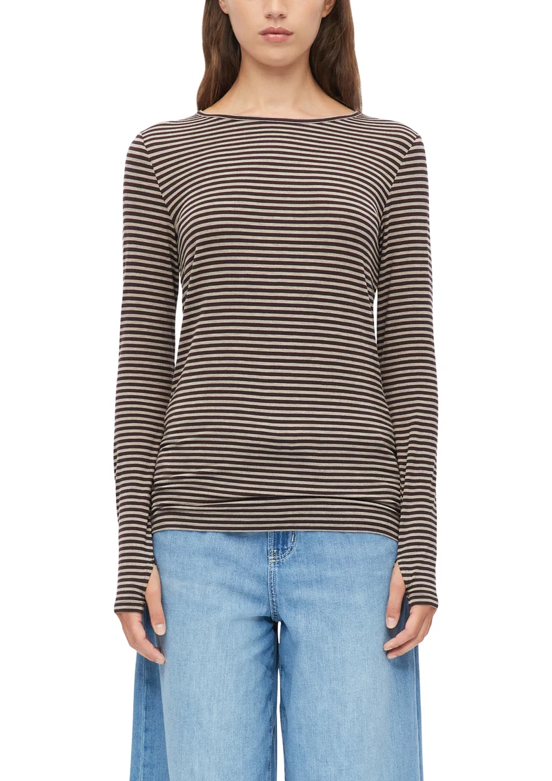s.Oliver Langarmshirt aus weichem Jersey