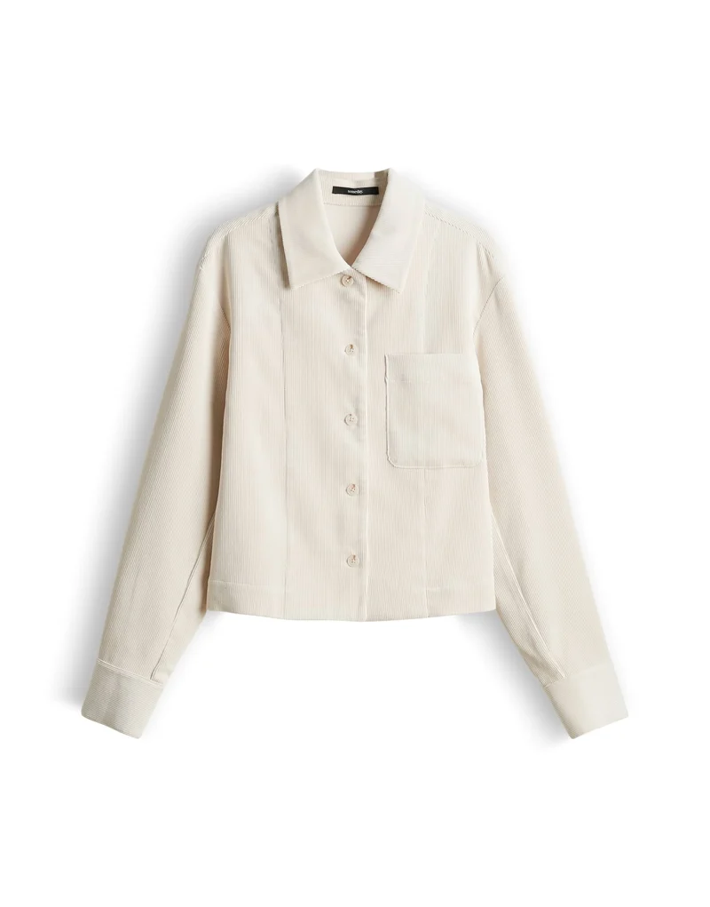 ZONJA Boxy Overshirt aus Feincord