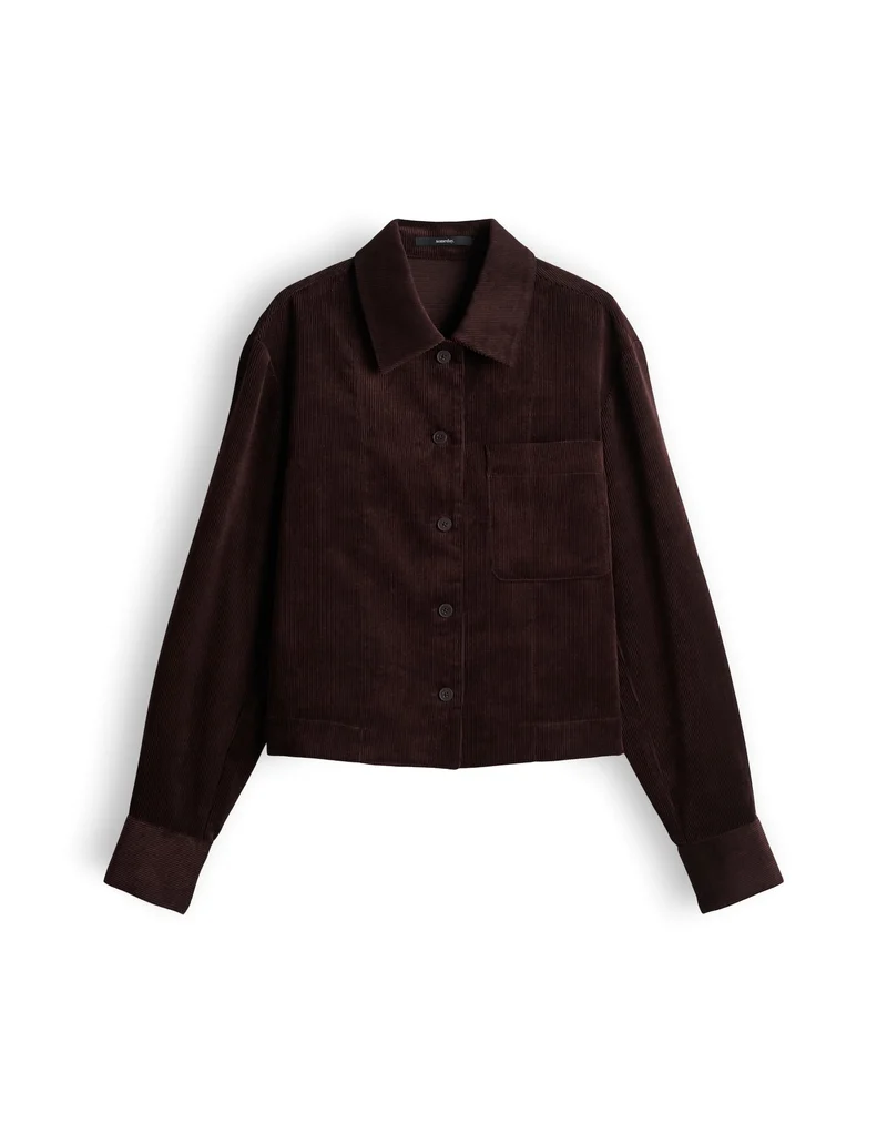 ZONJA Boxy Overshirt aus Feincord