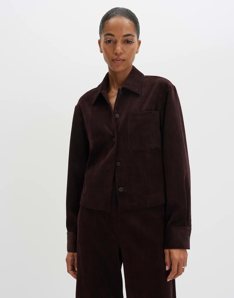 ZONJA Boxy Overshirt aus Feincord