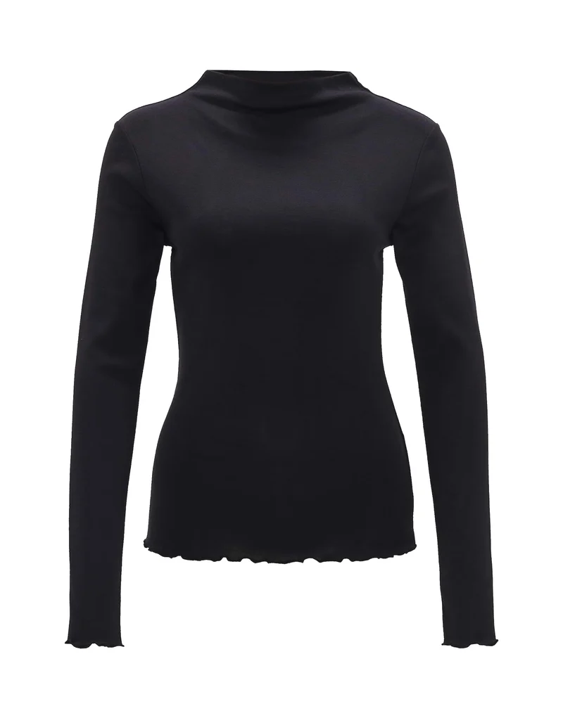SONINCHEN Slim Rippshirt aus Jersey