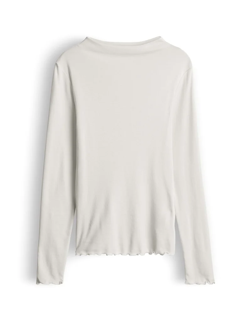 SONINCHEN Slim Rippshirt aus Jersey