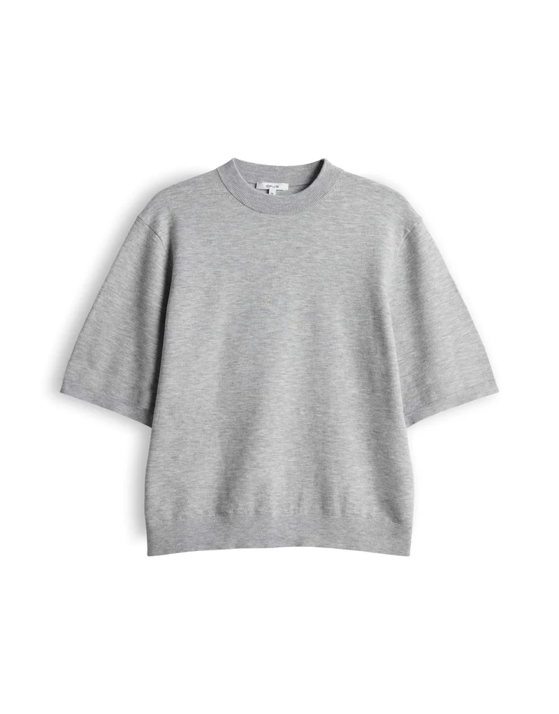 PIMSI Feinstrickshirt mit Kaschmiranteil