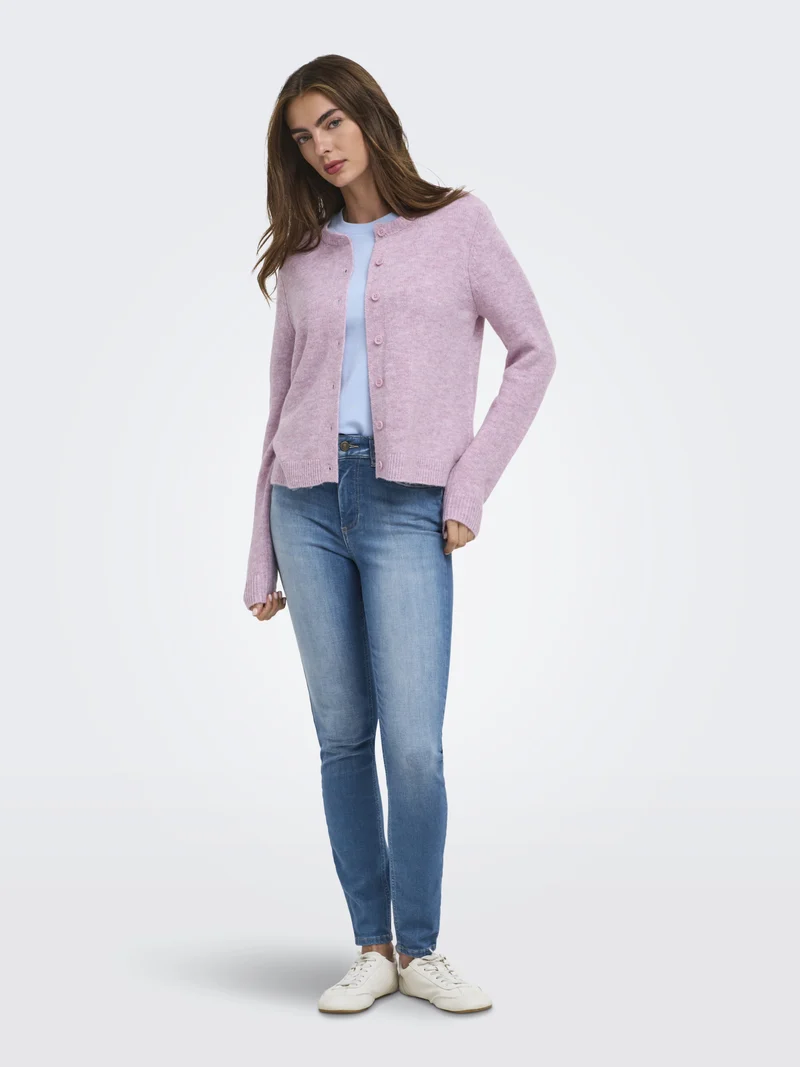 ONLOLIVIA Flachstrick-Cardigan