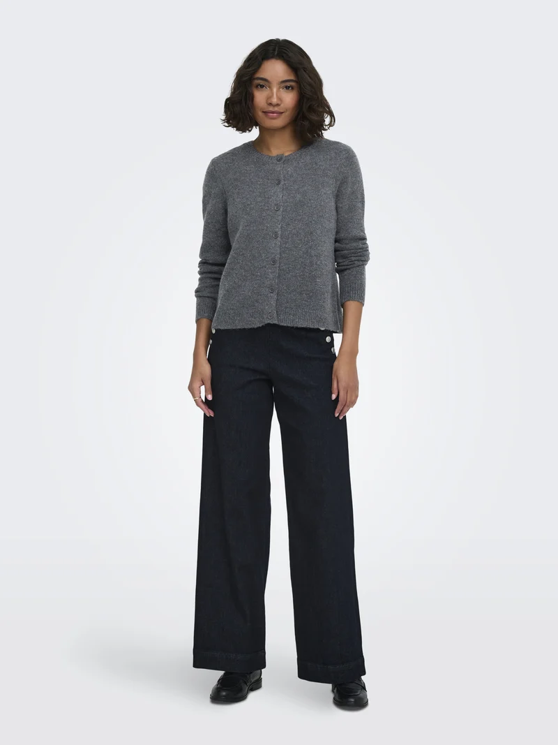 ONLOLIVIA Flachstrick-Cardigan