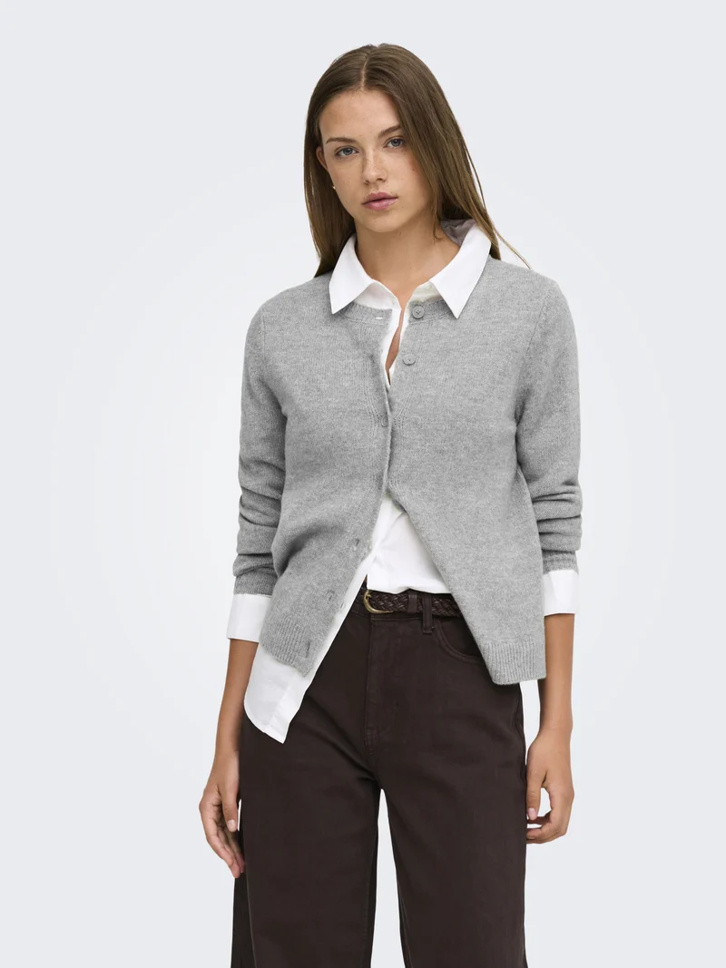 ONLOLIVIA Flachstrick-Cardigan