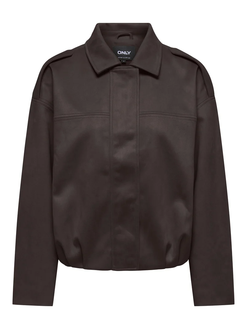 ONLAMBER Jacke in Wildleder-Optik