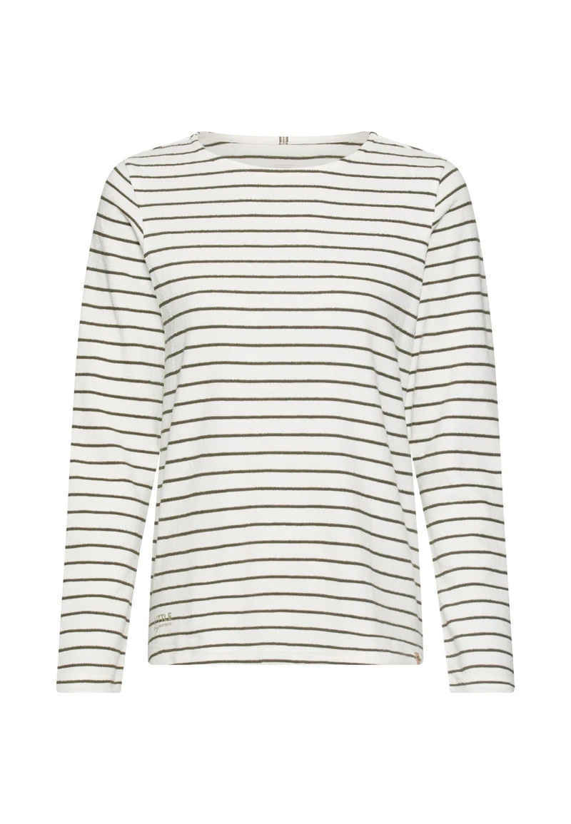 Jerseyshirt mit Seitenschlitzen