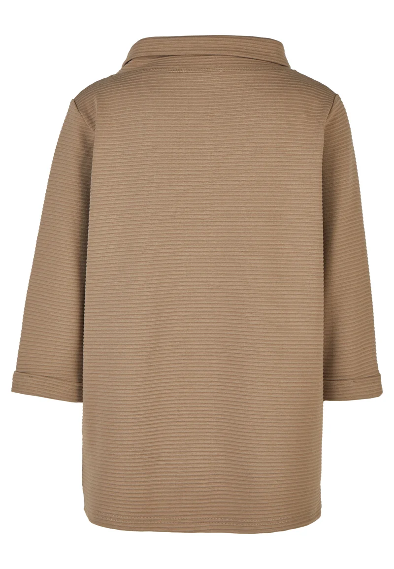 Sweater mit Strass-Print