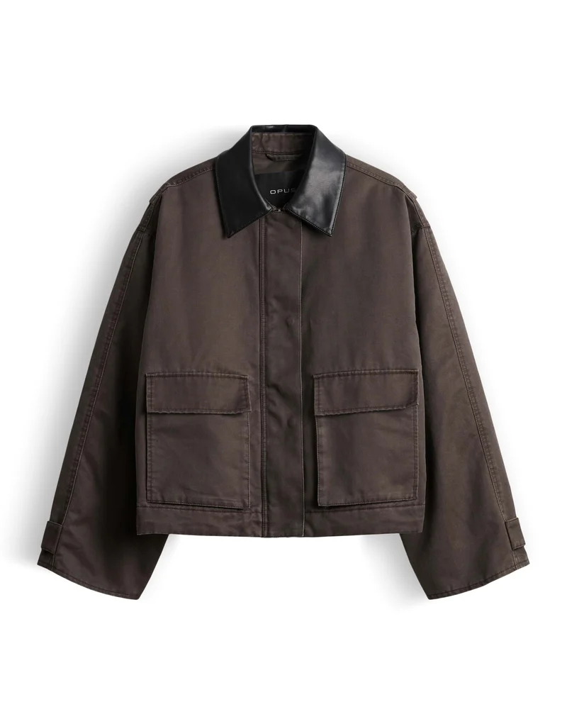 HAMINA Barn Jacket aus gewachstem Baumwollmix
