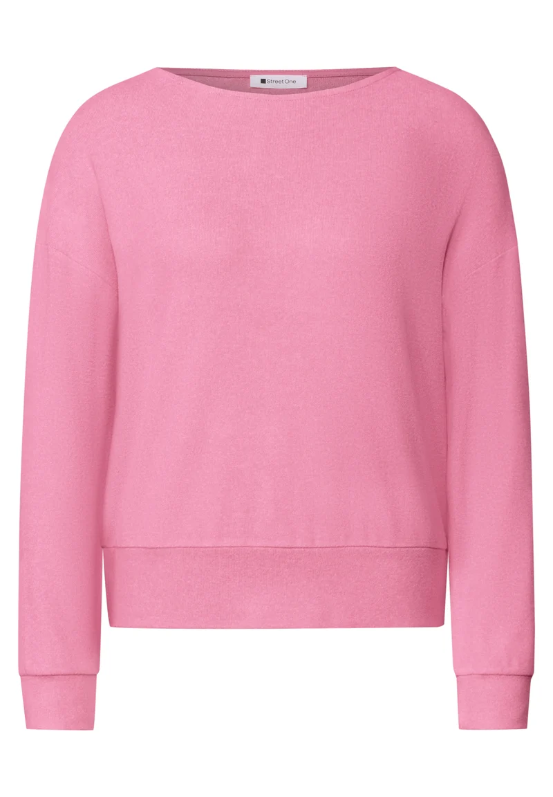 Langarmshirt mit Elastikbund