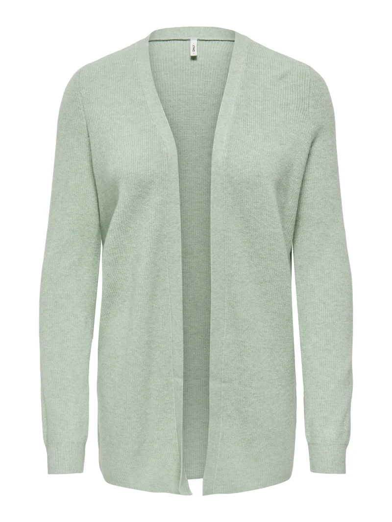 ONLMARY Offener Rippstrick-Cardigan