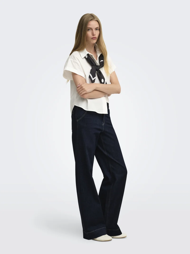 ONLMADISON Wide Fit Chino im Jeanslook