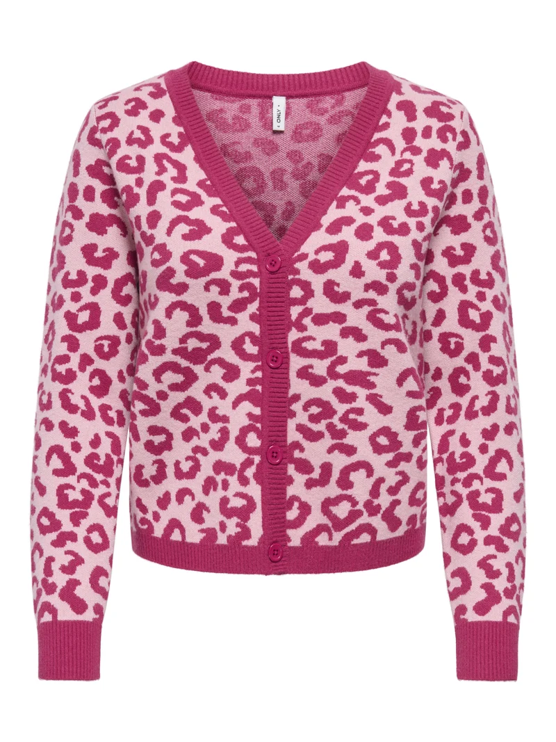 ONLLEO Flachstrick-Cardigan