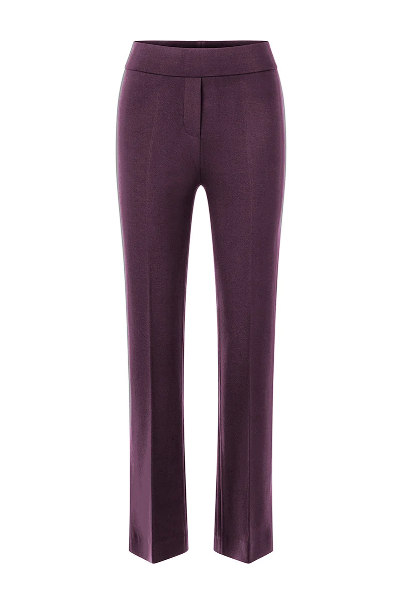 Kick-Flare-Hose aus Soft-Touch-Jersey