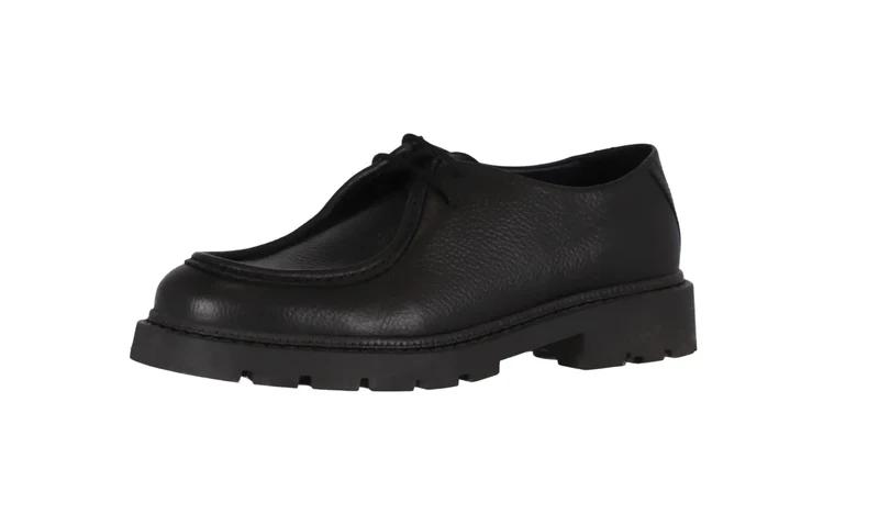 BIAJEFF Moc Toe Texas Tumbled Lederschuh