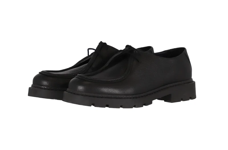 BIAJEFF Moc Toe Texas Tumbled Lederschuh