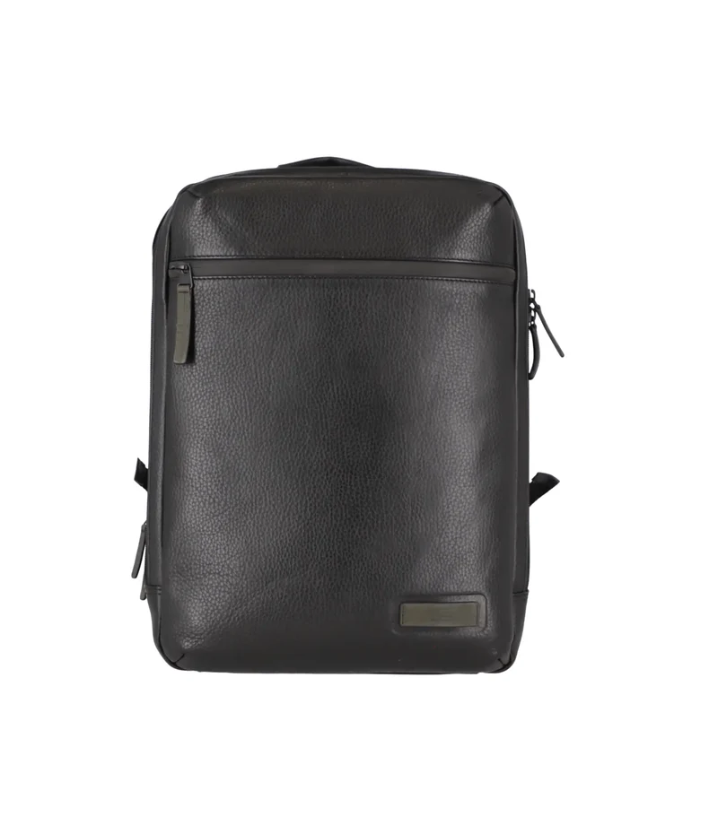 Stockholm Leder-Rucksack mit Laptopfach