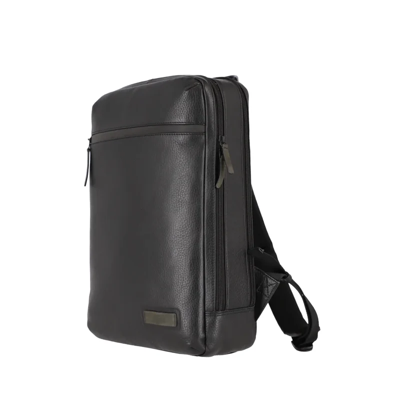 Stockholm Leder-Rucksack mit Laptopfach