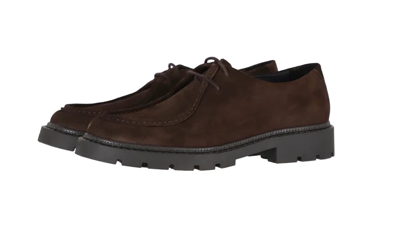 BIAJEFF Moc Toe Loafer aus Veloursleder